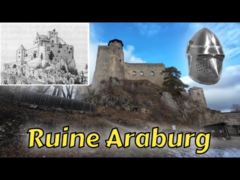 Erkundung der Ruine Araburg (NÖ)