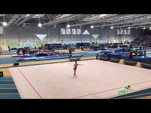 Callan McAlpine - Hoop - 2019 Ireland Rhythmic Grading Competition