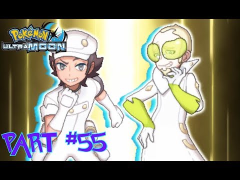 Pokemon Ultra Moon (3DS) Part #55: Branch Chief Faba Battle! (Episode Rainbow Rocket)