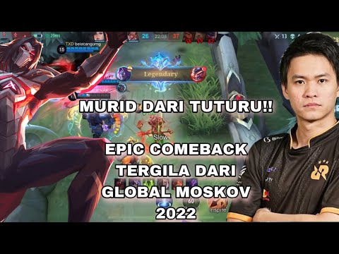 Tutorial main moskov 2022 melawan clint di gold lane - mobile legends