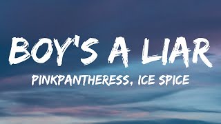 PinkPantheress & Ice Spice - Boy’s a liar Pt. 2 (Lyrics)