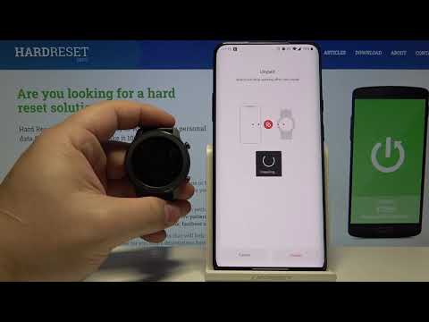 How to Unpair XIAOMI Amazfit GTR – Cancel Connection