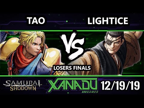 F@X 333 SamSho - Tao (Galford) Vs. Lightice (Jubei) Samurai Shodown Losers Finals
