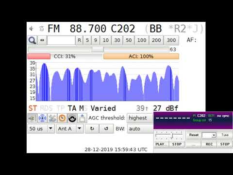 E-Sporadic DX 28-12-19 BBC Radio2 Blaenplwyf