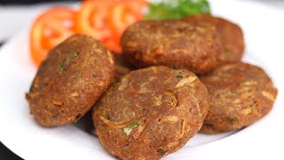 শামী কাবাব ( স্পেশাল মসলা ছাড়া ঘরে থাকা মসলা দিয়ে ) ॥ Shami Kabab Recipe ॥ Beef Tikia Recipe