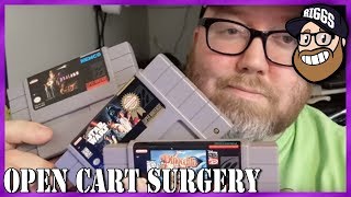 Open Cart Surgery - 3 SNES Games in ONE VIDEO