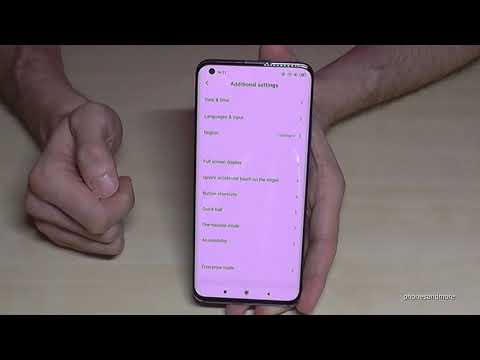 Xiaomi Mi 10 (Pro): How to change the language?