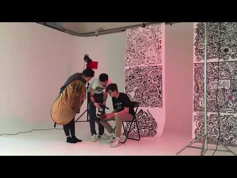 Esteban Frigerio - backstage foto