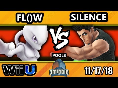 DHATL18 Smash 4 - fl()W (Mewtwo, Ryu) Vs. Silence (Little Mac) - Wii U Pool A - WR1