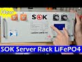 New: $1,739 48V SOK Server Rack LiFePO4 Offgrid Solar Battery