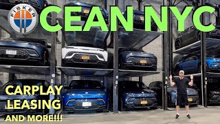 FISKER OCEAN In NEW YORK CITY - American Lease Facility And Upgraded Software