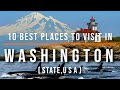 10 Best Places to Visit in Washington State, USA | Travel Video | SKY Travel