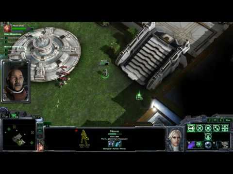 StarCraft 2 Campaign Nova Pack 3 Mission 1 Into the Enemy's Shadow