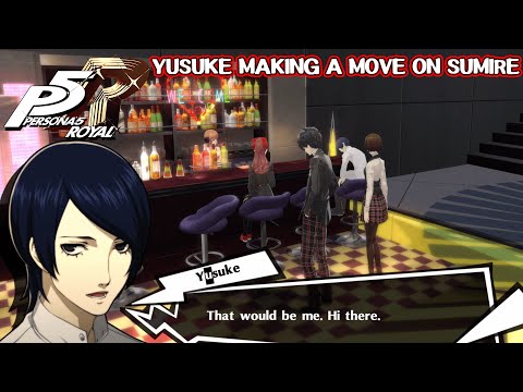 Yusuke making moves on Sumire - Persona 5 Royal
