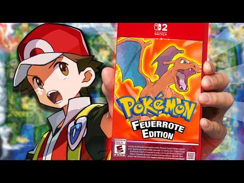 Pokémon FireRed & LeafGreen are FINALLY on the Nintendo Switch!