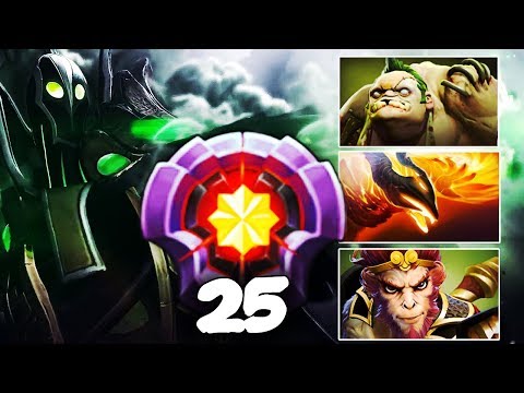 LEVEL 25 Dotaplus EPIC Gameplay Compilation - Pudge, Rubick, Phoenix, Monkey King