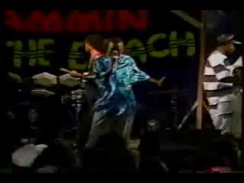 Mad Cobra, Little Chris & Major @jammin on the beach 1991