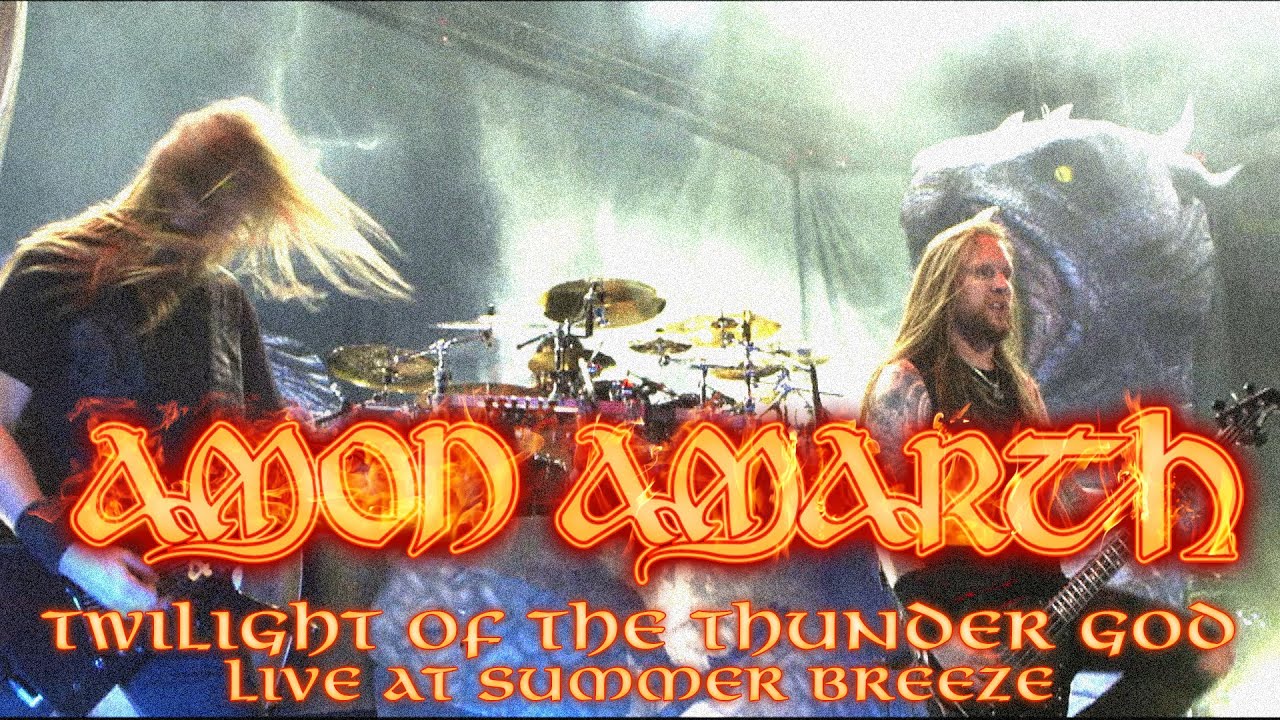 Amon Amarth "Twilight of the Thunder" God Live at Summer Breeze (OFFICIAL)