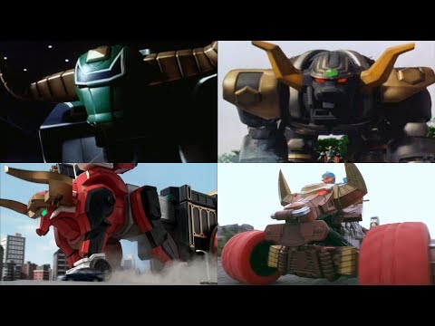 Power Rangers summon the Bull Zords | Zeo - Ninja Steel | Power Rangers Official