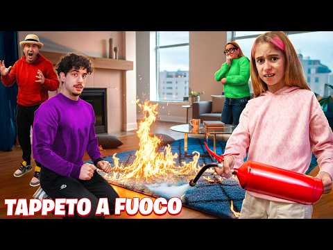 GIORGIA BRUCIA CON STEFANO IL TAPPETO PREFERITO DI PAPÀ SALVO! LO SCOPRE E SI ARRABBIA TANTISSIMO!