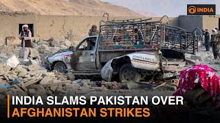 India Slams Pakistan Over Afghanistan Strikes & more news | DD India Live | 7 AM IST