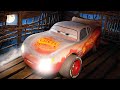 Abandoned dusty LIGHTNING MCQUEEN in an old forgotten Garage! Pixar Cars
