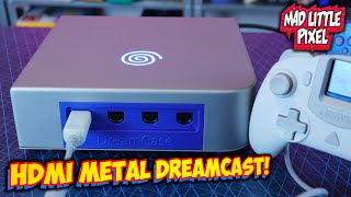A Metal HDMI Sega Dreamcast With All Games Built In! DreamCase Install & Review!