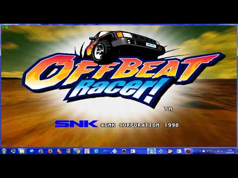mame 200 - offbeat racer/ snk hyper neo geo 64 ATTRACT MODE 2018