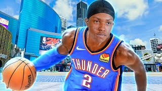 6'9 Menace Dominates The Park!