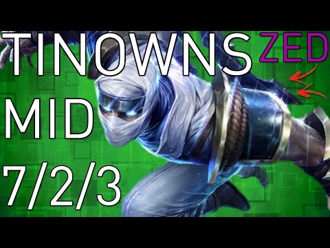CNB Tinowns - Zed vs Twisted Fate - LoL BR Challenger 1002LP
