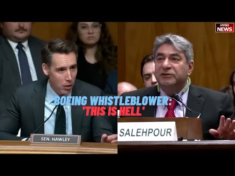 Boeing Whistleblower: 'This is Hell'; Boeing to hide it & repeated retaliatory behavior