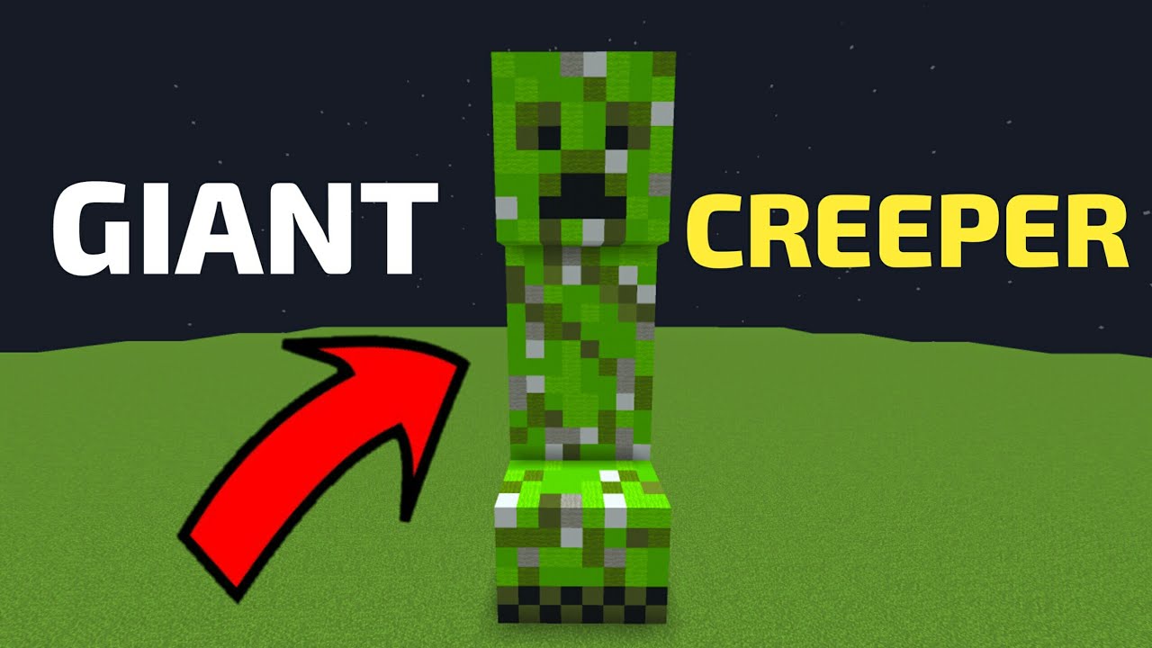 How To Build a Creeper Statue In Minecraft 1.21