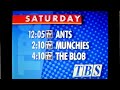 TBS SUPERSTATION 1994 Promo For Ants Munchies The Blob Cheesy Horror Friday March 4 1994