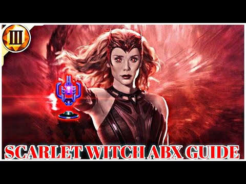 SCARLET WITCH ABX ON UNIVERSAL FEMALE DAY (9.2 M SCORE) BURN SEASON (MARVEL FUTURE FIGHT)