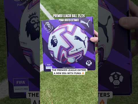 PUMA have arrived in the Premier League 🥵Thoughts on the new match ball? 👀