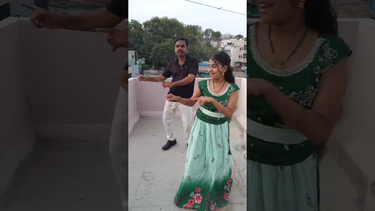 ❤️ నాన్న-కూతురు డ్యాన్స్ అదిరిపోయింది! 😍 Haira Haira Hairabba పాటకు Beautiful Performance 💃✨#shorts