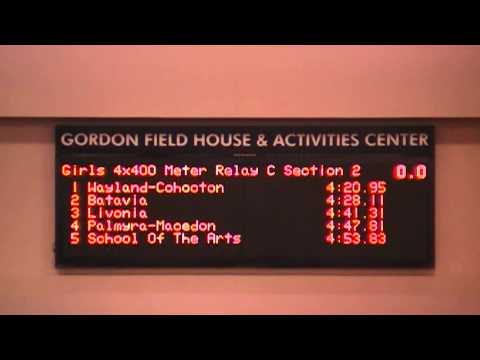 SOTA Girls 4x400m Relay Time - Section 2