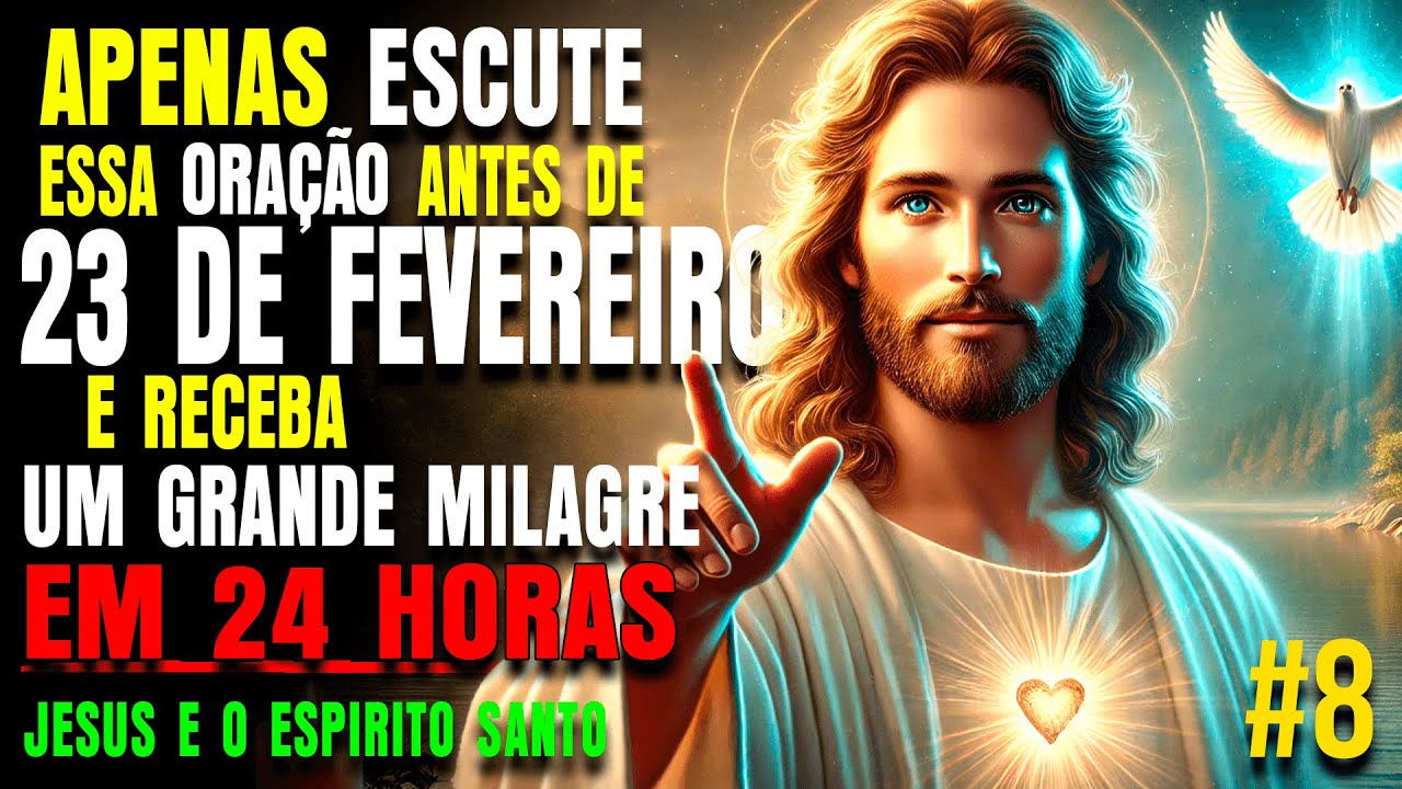 ✨Receba seu Grande Milagre em 3 HORAS! 🙏🏻 Poderosa Oração EFFATÁ (Oração #08)