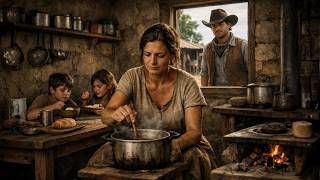 SOZINHA EM UMA CABANA VELHA, ELA NÃO IMAGINAVA QUEM BATERIA À PORTA NAQUELE DIA