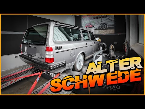 SCHWEDENSTAHL auf dem PRÜFSTAND! 💥 VOLVO 240 TURBO