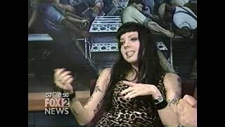 Bif Naked - Fox 2 Detroit Studios - Interview and Lucky - November 23, 1999