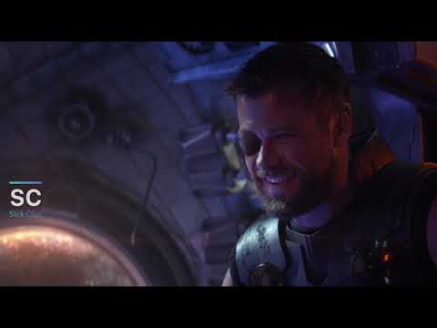 Thor and Rocket Chat,Thor gets a new eye in Avengers Infinity War