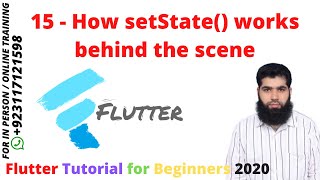 Download the video "Flutter Tutorial for Beginners 2020 | 15 - How setState works behind the scene"