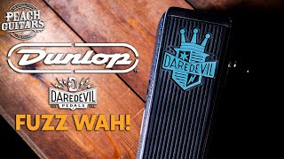Video thumbnail for Let's Test Dunlop's BRAND NEW Cry Baby Daredevil Fuzz Wah! by Peach Guitars