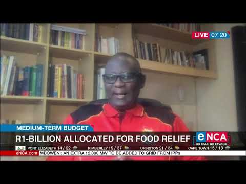 R1 billion allocated for food relief Medium term budget