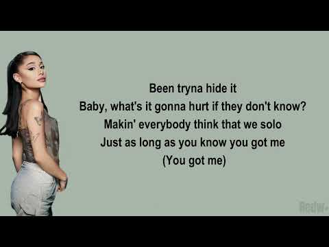 Ariana Grande ft.Nicki Minaj - Side To Side (Lyrics)