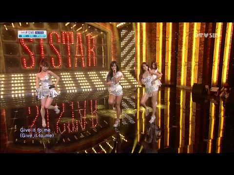Sistar -Intro& Give It To Me &Crying @ Comeback Stage (16 Jun,2013)