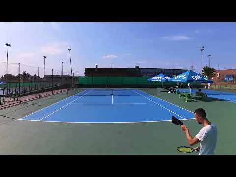 TTM Cup Arena - august 2024: S4M 1/2 Vasile Popan - Dionis Condurache 2:0 (6:0 6:1)