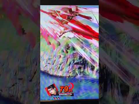 It’s not like Bayonetta players on smash need to actually SEE her to kill 😏 #Bayonetta