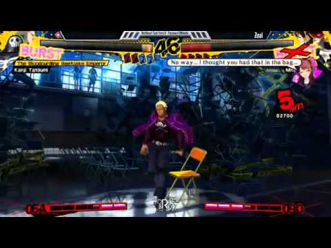 NTF 5/25/2013 P4U Tournament - Karl Kablisk (Kanji) VS Zeal (Mitsuru)